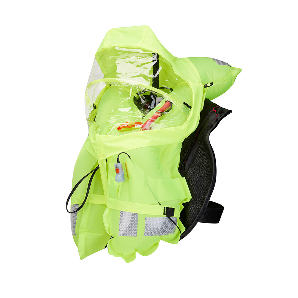Mustang Atlas 190 DLX Open Ocean Inflatable PFD - Red/Black [MD3195E1-123-0] - BuoyMart.com  Personal Flotation Devices Mustang Survival