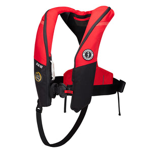 Mustang Atlas 190 DLX Open Ocean Inflatable PFD - Red/Black [MD3195E1-123-0] - BuoyMart.com  Personal Flotation Devices Mustang Survival
