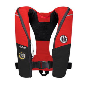 Mustang Elite 190 Offshore Inflatable PFD - Red/Black [MD3170-123-0] - BuoyMart.com  Personal Flotation Devices Mustang Survival