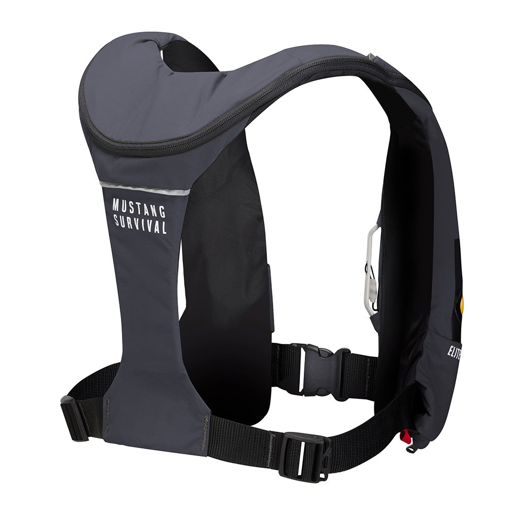 Mustang Elite 120 Coastal Inflatable PFD - Admiral Grey [MD5170-191-0] - BuoyMart.com  Personal Flotation Devices Mustang Survival
