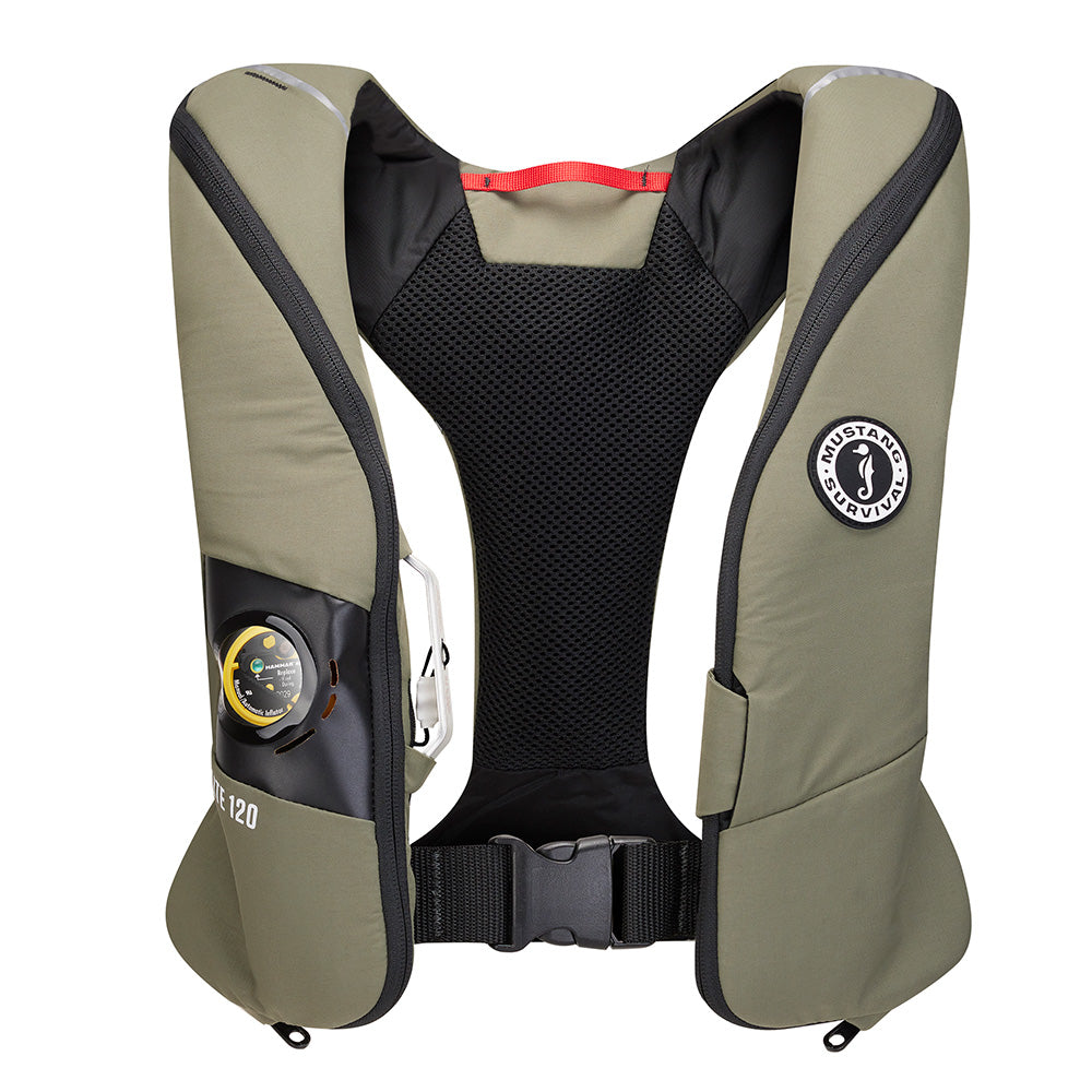 Mustang Elite 120 Coastal Inflatable PFD - Everglade Green [MD5170-292-0] - BuoyMart.com  Personal Flotation Devices Mustang Survival