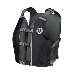Mustang APF Foam Vest - Universal - Black/Grey [MV411102-806-0] - BuoyMart.com  Personal Flotation Devices Mustang Survival