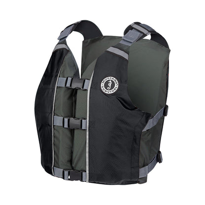 Mustang APF Foam Vest - Universal - Black/Grey [MV411102-806-0] - BuoyMart.com  Personal Flotation Devices Mustang Survival