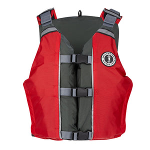 Mustang APF Foam Vest - Universal - Red/Grey [MV411102-861-0] - BuoyMart.com  Personal Flotation Devices Mustang Survival