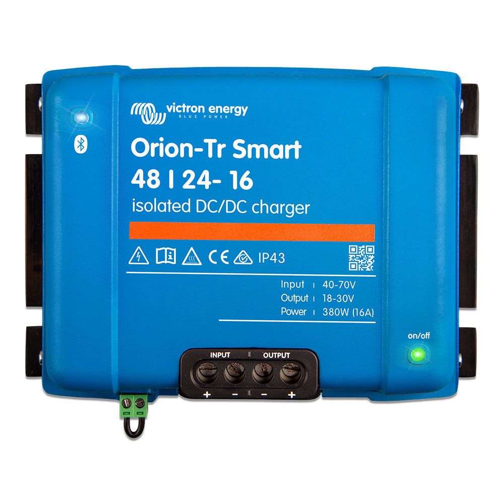 Victron Orion-Tr Smart 48/24-16A (380W) Isolated DC-DC Charger [ORI482438120] - BuoyMart.com  Battery Chargers Victron Energy