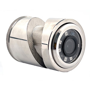 Iris 3MP Compact 316L Stainless Steel Thru-Hull/Panel IP Camera - 3.6mm Lens [IRIS435-36] - BuoyMart.com  Underwater Cameras Iris Innovations