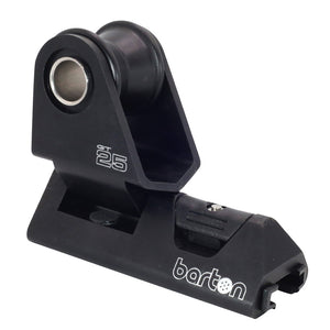 Barton 25mm T-Track Genoa Car - Black [25100GTB] - BuoyMart.com  Rigging Barton Marine