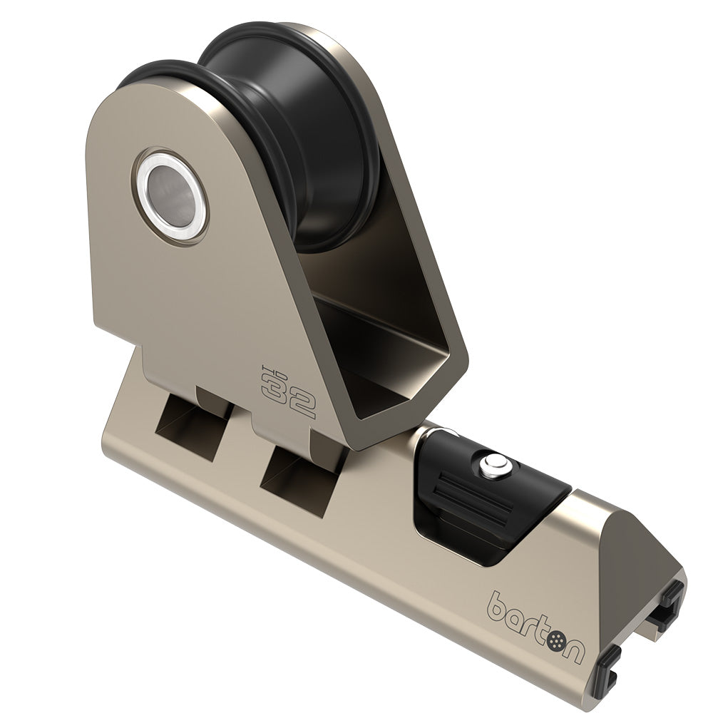Barton 32mm HD Pin Genoa Car Heavy Duty w/Plunger Stop [32101HD] - BuoyMart.com  Rigging Barton Marine