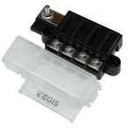 Egis RT Fuse Block - 4 Circuit w/Cover [8045] - BuoyMart.com  Fuse Blocks & Fuses Egis Mobile Electric