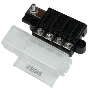 Egis RT Fuse Block - 4 Circuit w/Cover [8045] - BuoyMart.com  Fuse Blocks & Fuses Egis Mobile Electric
