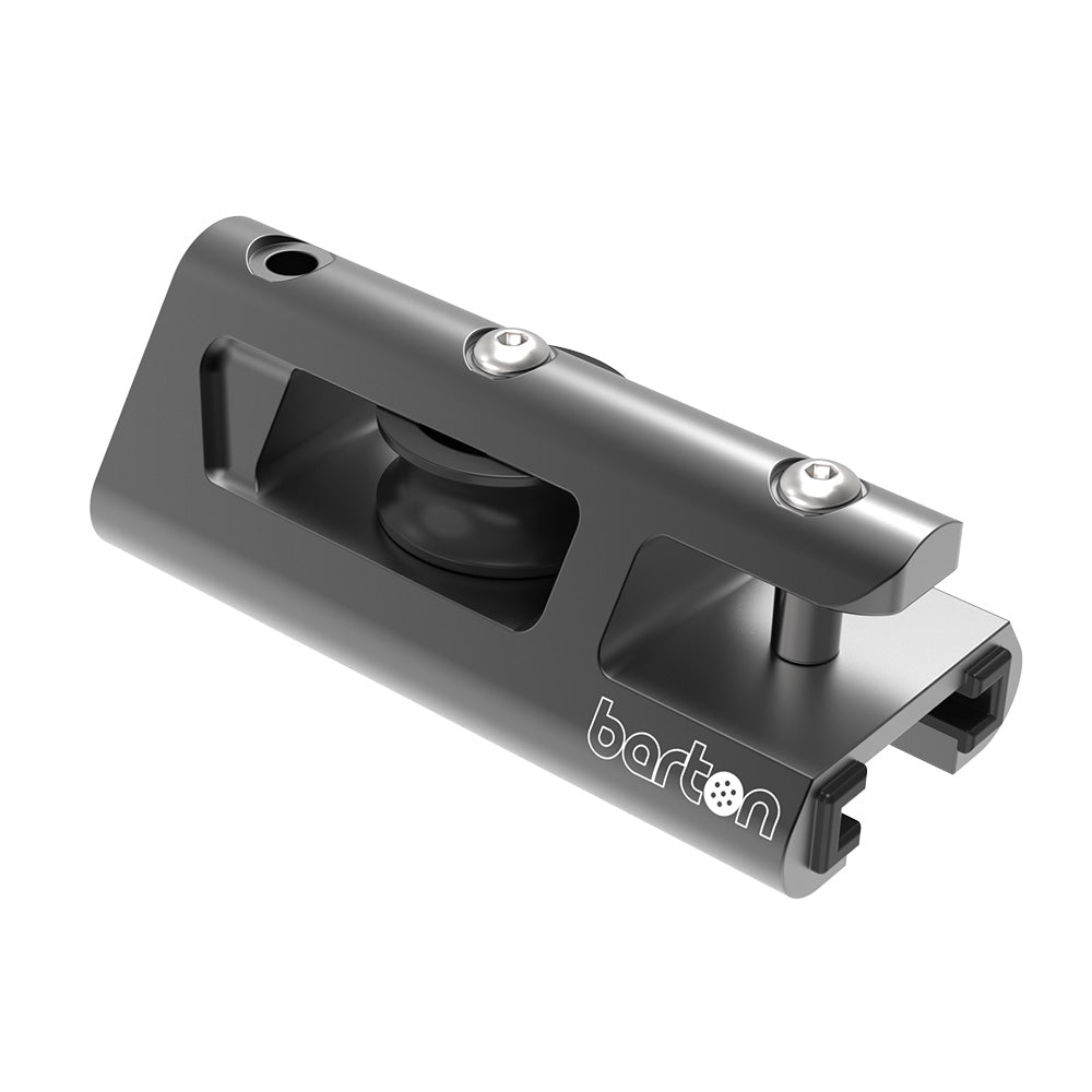 Barton 32mm End Stop  Becket Genoa Car Track - Black [32221GTB] - BuoyMart.com  Rigging Barton Marine