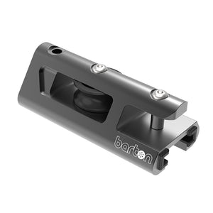 Barton 32mm End Stop  Becket Genoa Car Track - Black [32221GTB] - BuoyMart.com  Rigging Barton Marine
