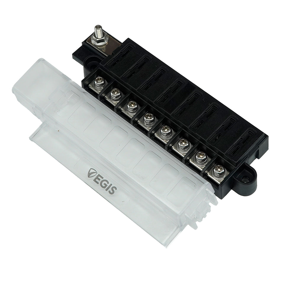 Egis RT Fuse Block - 8 Circuit w/Cover [8046] - BuoyMart.com  Fuse Blocks & Fuses Egis Mobile Electric