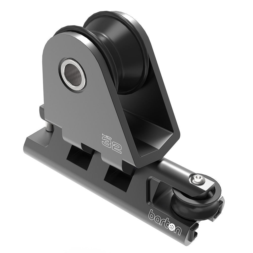 Barton 32mm Towable Genoa Car 2:1 Purchase - Heavy Duty - Black [32211HDB] - BuoyMart.com  Rigging Barton Marine