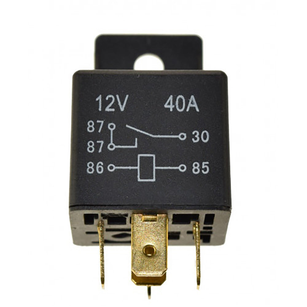 Regitar USA Relay w/Tab f/Most Engines: 30AMP, 5 Terminal, Single Pole/Double Throw [RMZ013] - BuoyMart.com  Accessories Regitar U.S.A.