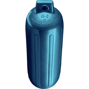 Polyform G-3 Twin Eye Fender 5.5" x 19" - Metallic Blue [G-3 METALLIC BLUE] - BuoyMart.com  Fenders Polyform U.S.