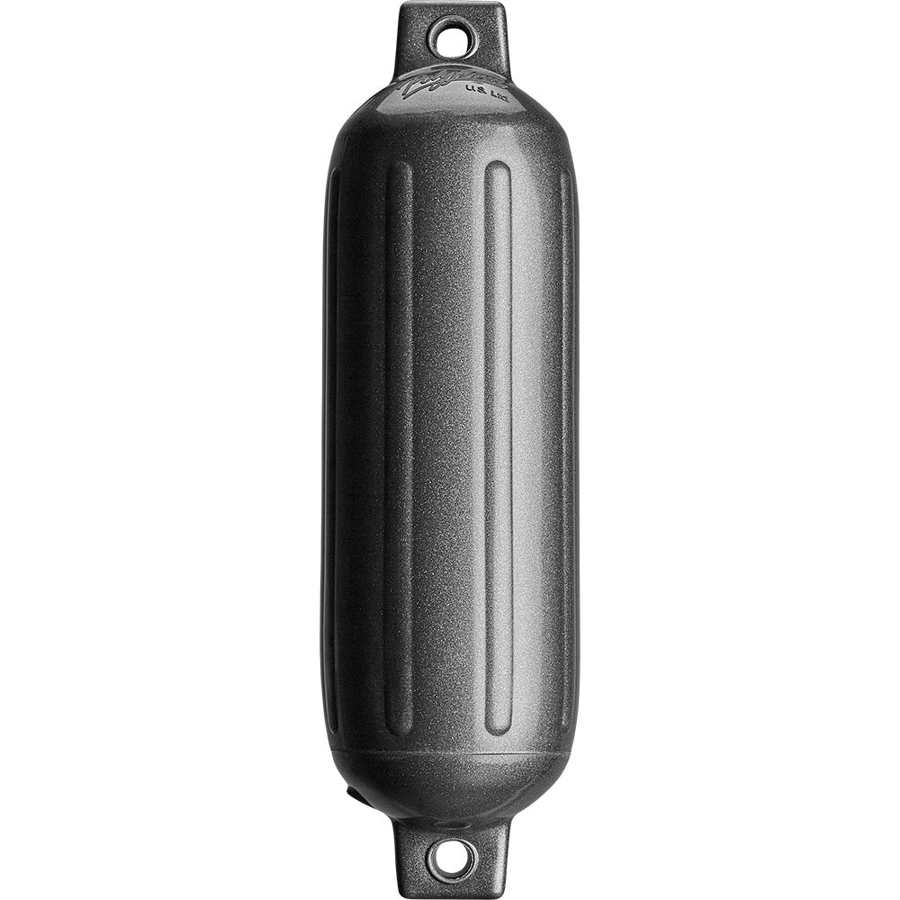 Polyform G-3 Twin Eye Fender 5.5" x 19" - Metallic Graphite [G-3 METALLIC GRAPHITE] - BuoyMart.com  Fenders Polyform U.S.