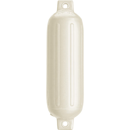 Polyform G-3 Twin Eye Fender 5.5" x 19" - Metallic White [G-3 METALLIC WHITE] - BuoyMart.com  Fenders Polyform U.S.