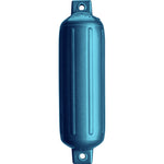 Polyform G-4 Twin Eye Fender 6.5" x 22" - Metallic Blue [G-4 METALLIC BLUE] - BuoyMart.com  Fenders Polyform U.S.