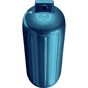 Polyform G-5 Twin Eye Fender 8.8" x 26.8" - Metallic Blue [G-5 METALLIC BLUE] - BuoyMart.com  Fenders Polyform U.S.