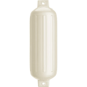 Polyform G-5 Twin Eye Fender 8.8" x 26.8" - Metallic White [G-5 METALLIC WHITE] - BuoyMart.com  Fenders Polyform U.S.