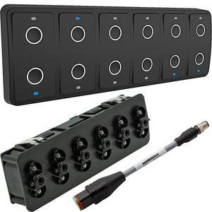 Maretron CKM12 Keypad w/CKM to NMEA 2000 Adapter Cable - 0.2M [A3802-1] Maretron