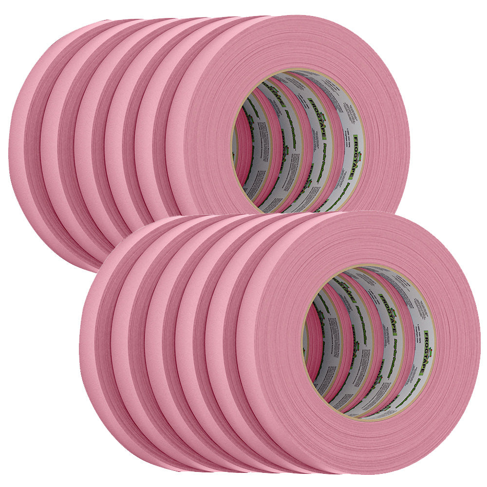 FrogTape CP 325 Medium-High Adhesion Masking Tape - 18MM x 55M x 12-Pack - Pink - Rated f/325F [106025] - BuoyMart.com  Adhesives/Sealants/Tapes FrogTape