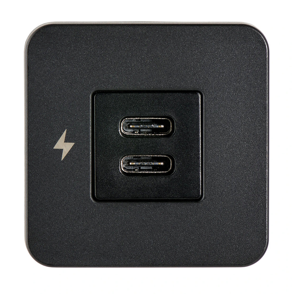 Scanstrut TILE USB-C Interior Charging Socket - 12/24V - Black Bezel [SC-TILE-20] - BuoyMart.com  Accessories Scanstrut