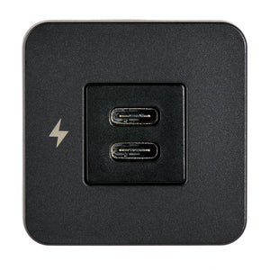 Scanstrut TILE USB-C Interior Charging Socket - 12/24V - Black Bezel [SC-TILE-20] - BuoyMart.com  Accessories Scanstrut