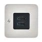 Scanstrut TILE USB-C Interior Charging Socket - 12/24V - Stainless Steel Bezel [SC-TILE-21] - BuoyMart.com  Accessories Scanstrut