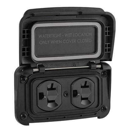 Scanstrut Ventura Series Dual AC Outlet - 125V - 20A [SC-V-P1] Scanstrut