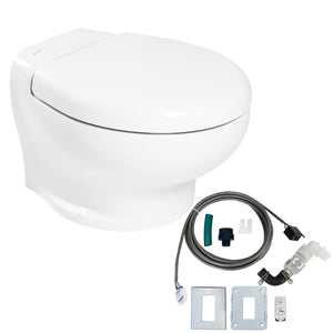 Thetford Nano Eco Compact Toilet Freshwater Kit - 12V [T-NAN012PW/E/NA-FWKIT] - BuoyMart.com  Marine Sanitation Thetford Marine
