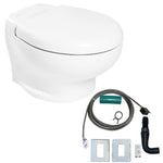 Thetford Nano Eco Compact Toilet Raw Water Kit (No Inlet Pump) - 12V [T-NAN012PW/E/NA-RWKITNP] - BuoyMart.com  Marine Sanitation Thetford Marine