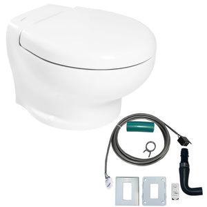 Thetford Nano Eco Compact Toilet Raw Water Kit (No Inlet Pump) - 12V [T-NAN012PW/E/NA-RWKITNP] - BuoyMart.com  Marine Sanitation Thetford Marine
