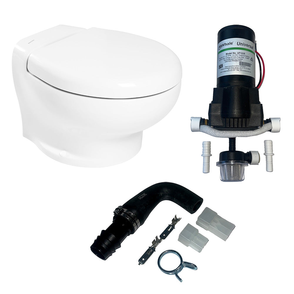 Thetford Nano Eco Compact Toilet Raw Water Kit w/Inlet Pump - 24V [T-NAN024PW/TSFT/NA-RWKIT] Thetford Marine