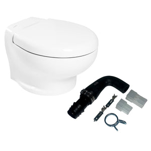 Thetford Nano Touch Compact Toilet Raw Water Kit (No Inlet Pump) - 12V [T-NAN012PW/TSFT/NA-RWKITNP] Thetford Marine