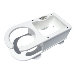 Deep Blue Marine MB-1 Single Cup Holder w/Storage [MB-1] - BuoyMart.com  Fishing Accessories Deep Blue Marine