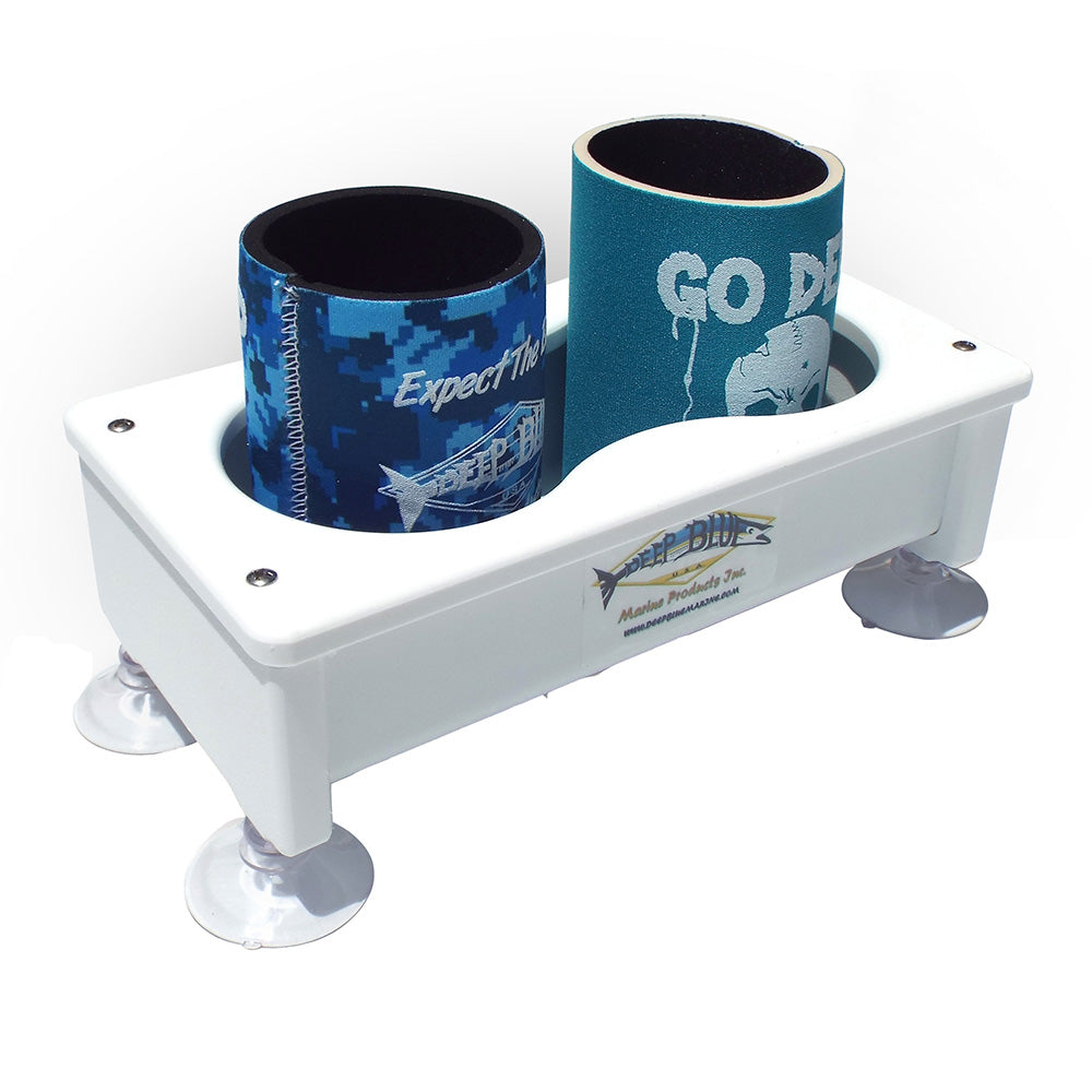 Deep Blue Marine Double Cup Holder/Storage Box [DH-2] - BuoyMart.com  Fishing Accessories Deep Blue Marine