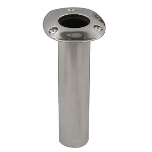 C.E. Smith Flush Mount Rod Holder - 0 Degree - Black Liner - No Logo [53670NA] - BuoyMart.com  Rod Holders C.E. Smith