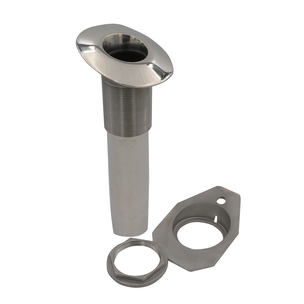 C.E. Smith Screwless Flush Mount Rod Holder - 15 Degree - Black Liner - No Logo [53677] - BuoyMart.com  Rod Holders C.E. Smith