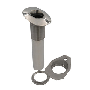 C.E. Smith Screwless Flush Mount Rod Holder - 15 Degree - Black Liner - No Logo [53677] - BuoyMart.com  Rod Holders C.E. Smith