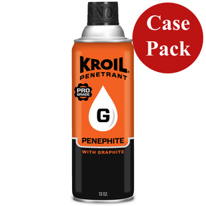 Kroil Penephite Penetrant - Aerosol - 13oz Can with Graphite *Case of 12 [PH132-CASE] - BuoyMart.com  Cleaning Kroil