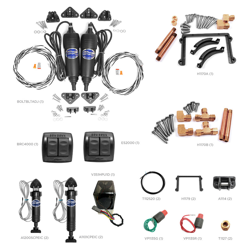Bennett Marine Dealer Service Kit - 6BT-DLSVR-KT-00 [DSKIT2025] - BuoyMart.com  Trim Tab Accessories Bennett Marine