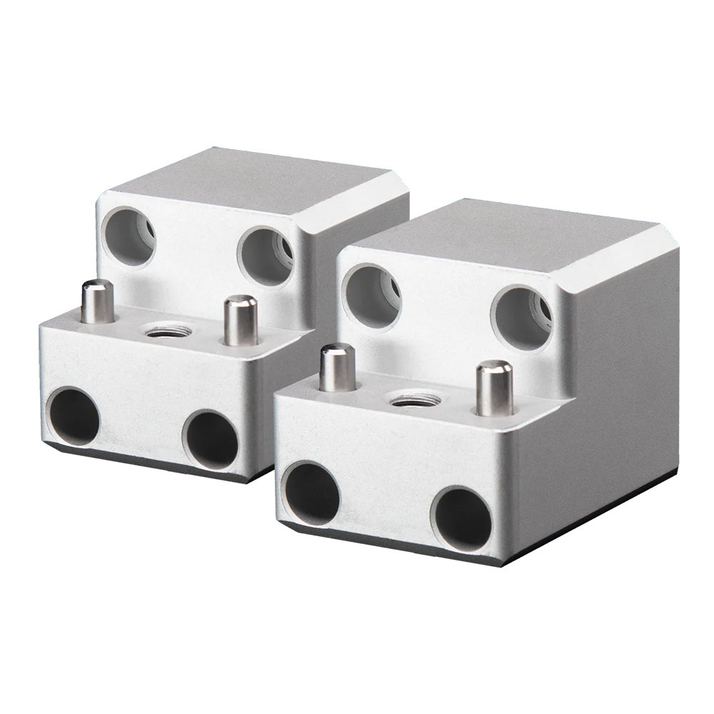 PTM Edge Board Rack Mount - 4 Bolt - Silver - Pair [P13168-1400TEBCL] - BuoyMart.com  Accessories PTM Edge