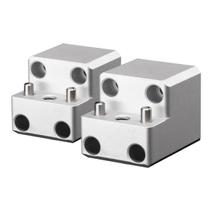 PTM Edge Board Rack Mount - 4 Bolt - Silver - Pair [P13168-1400TEBCL] - BuoyMart.com  Accessories PTM Edge