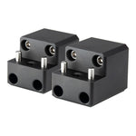 PTM Edge Board Rack Mount - 4 Bolt - Black - Pair [P13168-1400TEBBK] - BuoyMart.com  Accessories PTM Edge