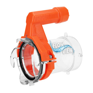 Camco Rhino RV Sewer Hose Extender PRO - 5 Sewer Hose Extension - Torque-Grip Handle w/Built-In LED Flashlight [39570] Camco