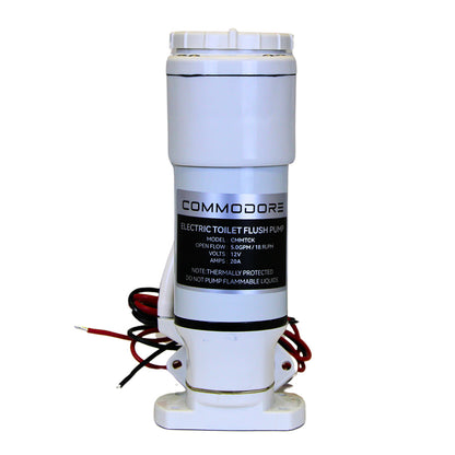 Commodore 12V Manual to Electric Toilet Conversion Kit [CMMTCK] - BuoyMart.com  Marine Sanitation Commodore