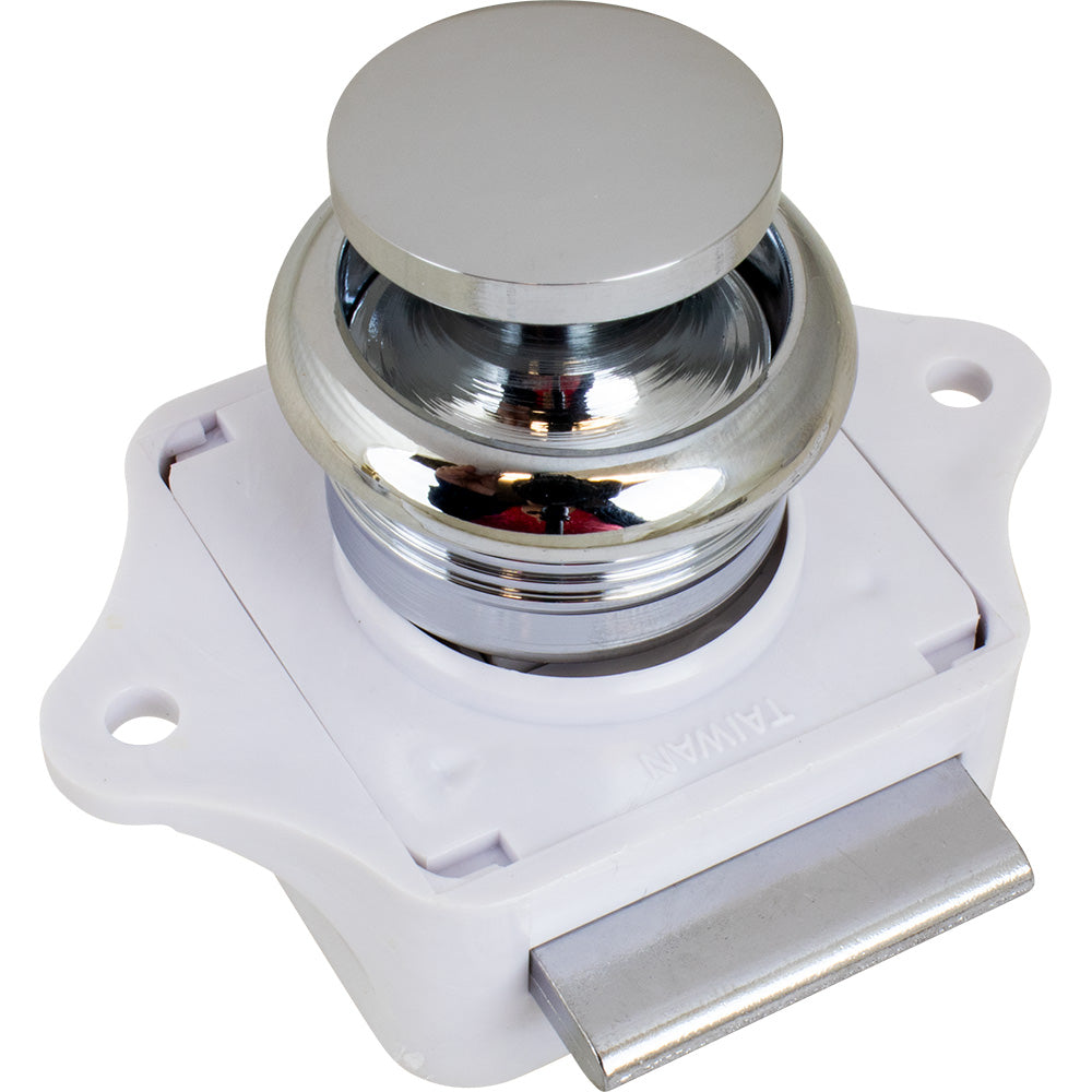 Sea-Dog Push Button Rim Latch - Chrome Plated Brass [224300-1] - BuoyMart.com  Latches Sea-Dog