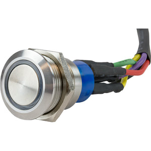 Sea-Dog LED Push Button On/Off Switch - Formed 304 Stainless Steel [403063-1] - BuoyMart.com  Switches & Accessories Sea-Dog